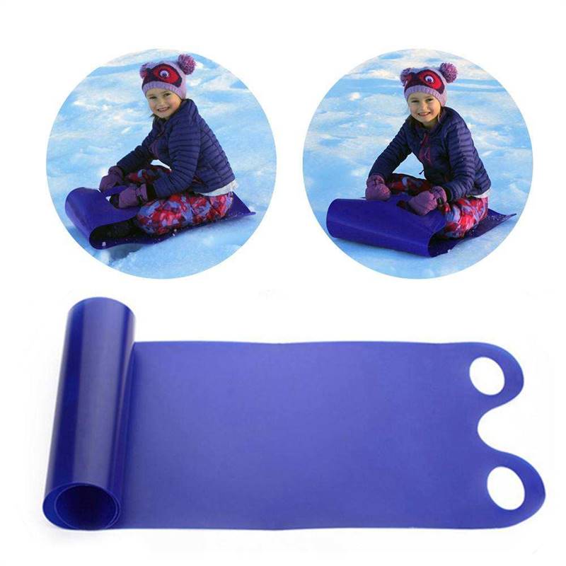 速发Foldable Snowboards Snow Sled Rolling Skiing Pad Portabl