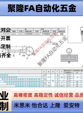 ZAA01球头锁紧销插销快卸销BLPF/BLPS5/6/8/10/12/16-25/30/40/60