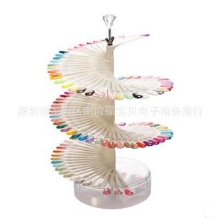 Spiral Stand Tips 新品 Showing False Nails Display Art