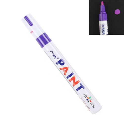 1pcs White Waterproof Rubber Permanent Paint Marker Pen Car