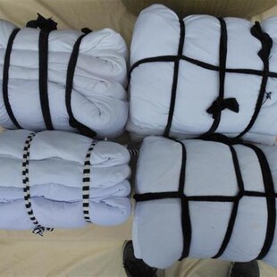 吸水吸油擦机布白色工业汗衫布家具厂油漆擦色布全棉机修抹布