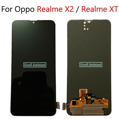 推荐Super AMOLED Black 6.4 '' For Oppo Realme X2 RMX1991 / R