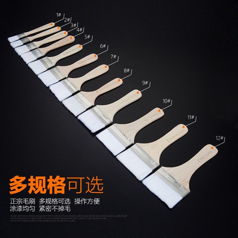 白色尼龙毛刷软毛刷子耐高温不掉毛 烘焙烧烤油漆油刷烤串刷酱刷,五金/工具,羊毛刷,淘宝优惠券,粉丝福利购,淘宝优惠卷