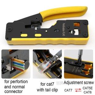 rj45 pliers crimper cat5 cat6 cat7 network tool rg rj 45 eth