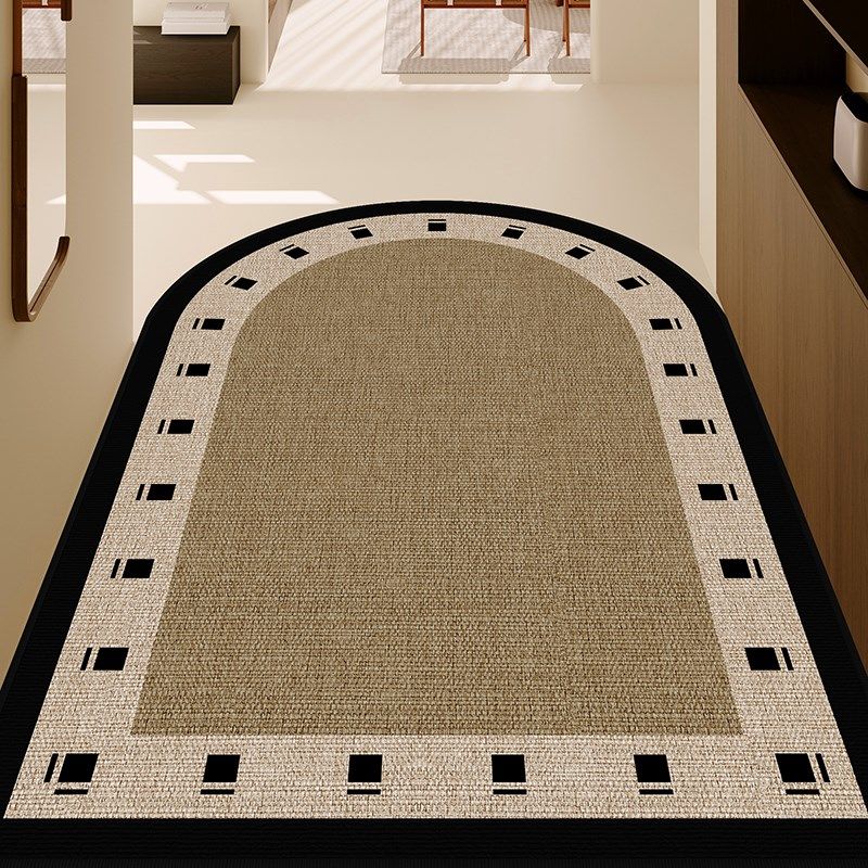 圈绒入户门地垫法式拱形半圆形地毯耐脏脚垫家用门口玄关进门垫子,居家布艺,入户地垫,淘宝优惠券,粉丝福利购,淘宝优惠卷