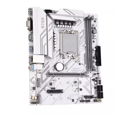 华南金牌B760M-D4/H610主板CPU台式机吃鸡游戏12/13/14代i512400F