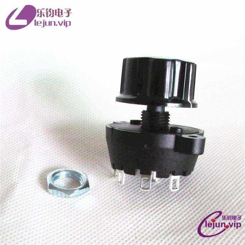 手柄配电开关旋钮调光多档位切换旋转开关7位6档木贴片,电子/电工,调光开关,淘宝优惠券,粉丝福利购,淘宝优惠卷