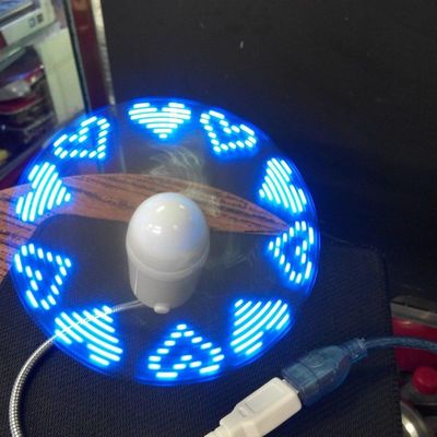 JETTING USB Gadget Clock Led-Light Usb-Fan Gadget-Time-Displ