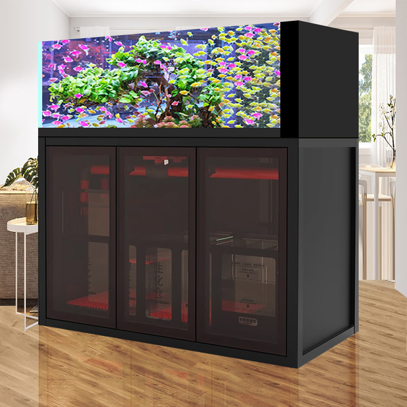 鱼缸水草缸水族箱底滤客厅超白玻璃兰寿溪流缸包背侧溢流生态海缸,宠物/宠物食品及用品,桌面缸,淘宝优惠券,粉丝福利购,淘宝优惠卷