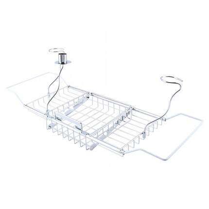 速发Bathroom Bath Shower Tub Bathtub Caddy Storage Organizer