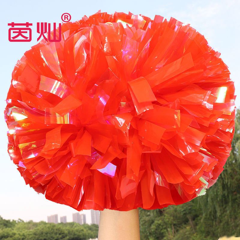 小众高货专业竞技比赛啦啦花球比赛啦啦队花球大课间操手摇花亚光