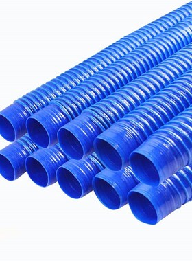 PVC工业吸尘管软管木工110/115/120/125/130白雕刻开料机伸缩风管