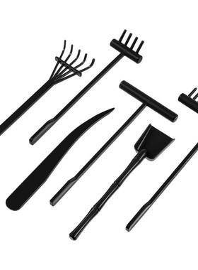 6 Pcs Sand Rake Box Rakes Mini Desk Rock Kit Tiny Ornament P