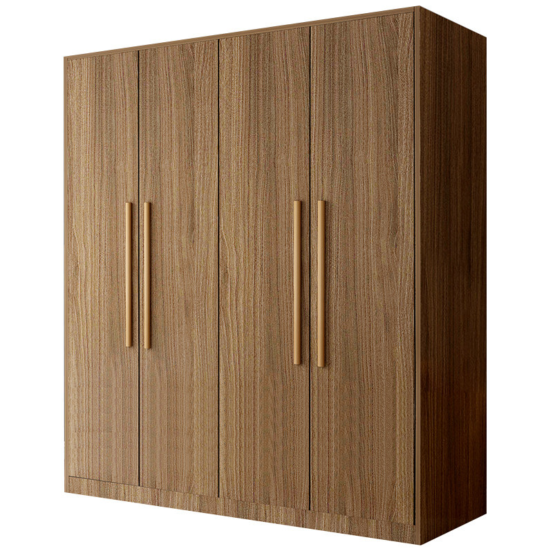 衣柜家用卧室现代简约出租房用简易衣橱实木小型儿童衣柜储物柜子