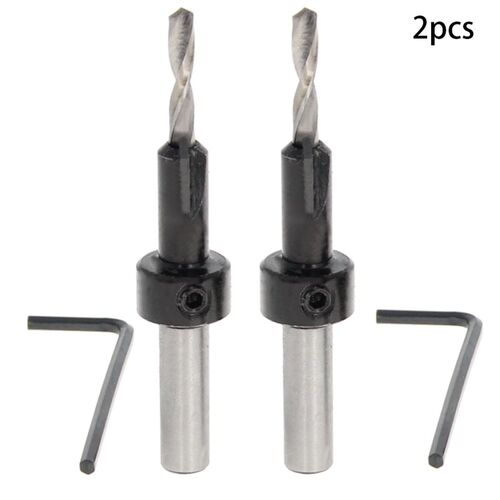 Utoolmart 2pcs Woodworking Tools Alloy Steel Counter Bore Sc