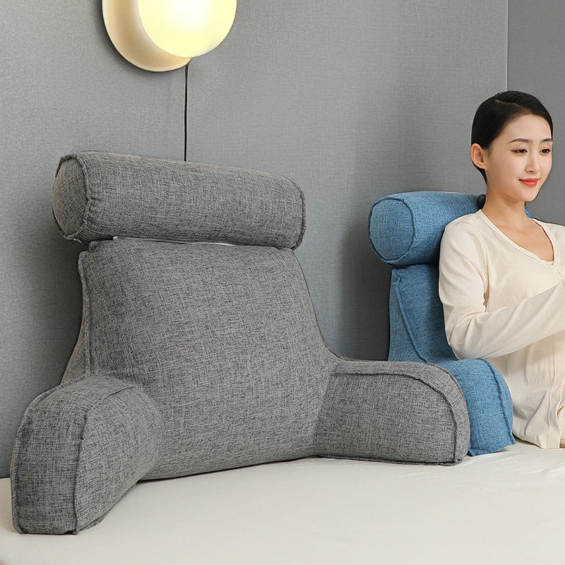 新款床头靠枕软包大靠背垫护颈护腰靠垫沙发飘窗阅读看书2023抱枕,居家布艺,床头靠垫,淘宝优惠券,粉丝福利购,淘宝优惠卷