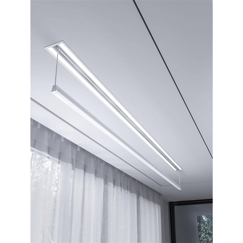 隐形电动晾衣架内嵌人式阳台自动遥控升降一线天暗藏隐型晾被杆