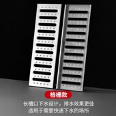 304不锈钢地沟盖板厨房水沟盖板 下水道盖板明沟排水沟盖雨水篦子