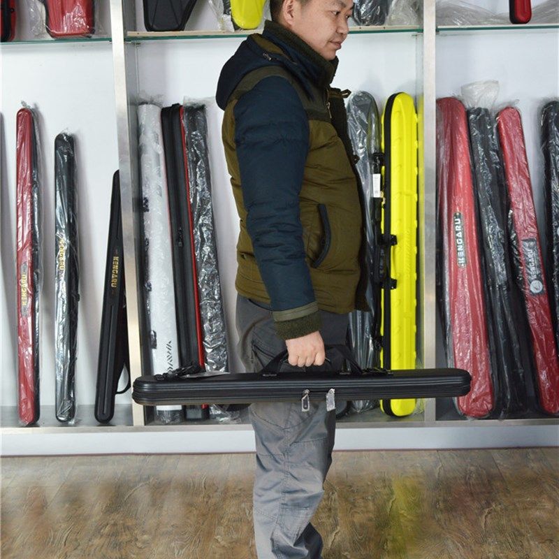 肯格鲁硬壳渔具包竿包60cm/125cm防水筏钓杆包短节路亚鱼竿包