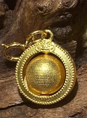 黄金色吸米星项链吸金星吊坠挂链古巴复古锁骨链R高级个性时尚潮