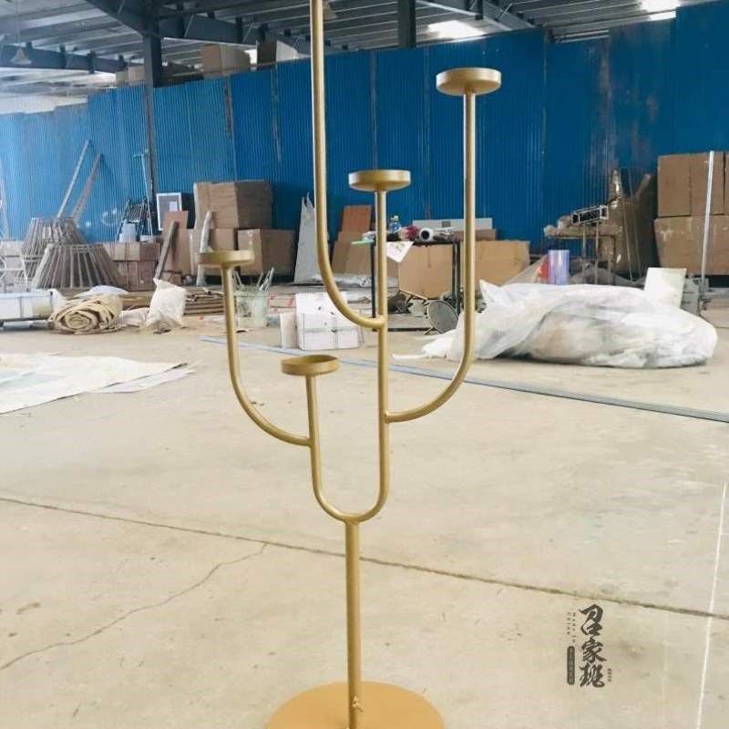 婚礼烛台道具引铁艺路引新款婚庆架子中式路婚庆2024婚庆路引