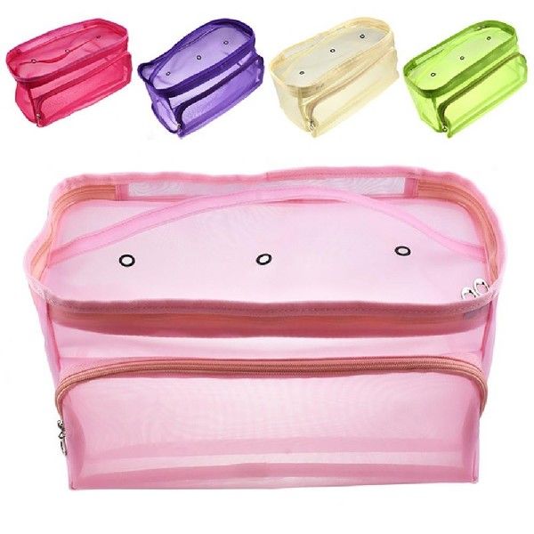 推荐Holes Knitting Yarn Storage Bag Crocheting Hook Needles