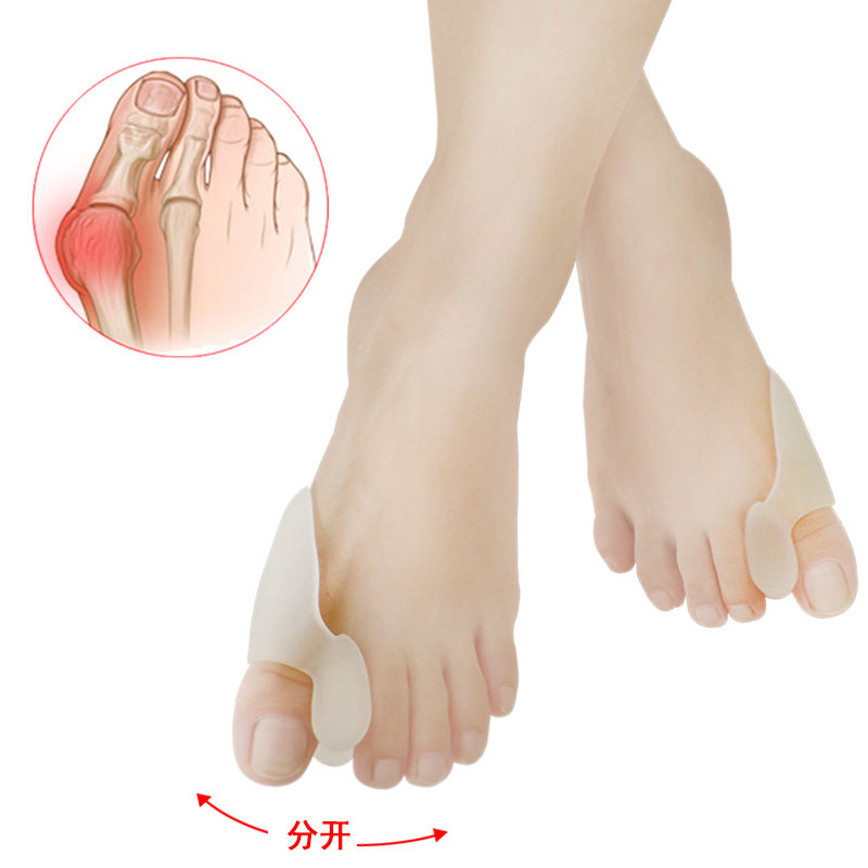 工厂销硅胶拇指外j翻矫正器日夜用大脚骨纠正脚姆凸出趾护分离理