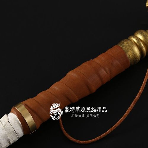 马鞭纯皮编制打马鞭蒙古族马鞭内蒙古特色工艺品马鞭纯皮马头马鞭