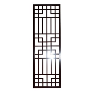 玄关PVC屏风隔断中式木格栅镂空装饰花格仿木雕通花板隔断墙简约