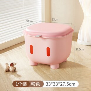 玩具收纳凳儿童储物多功能小凳子家用娃娃玩偶收纳箱可坐收新款