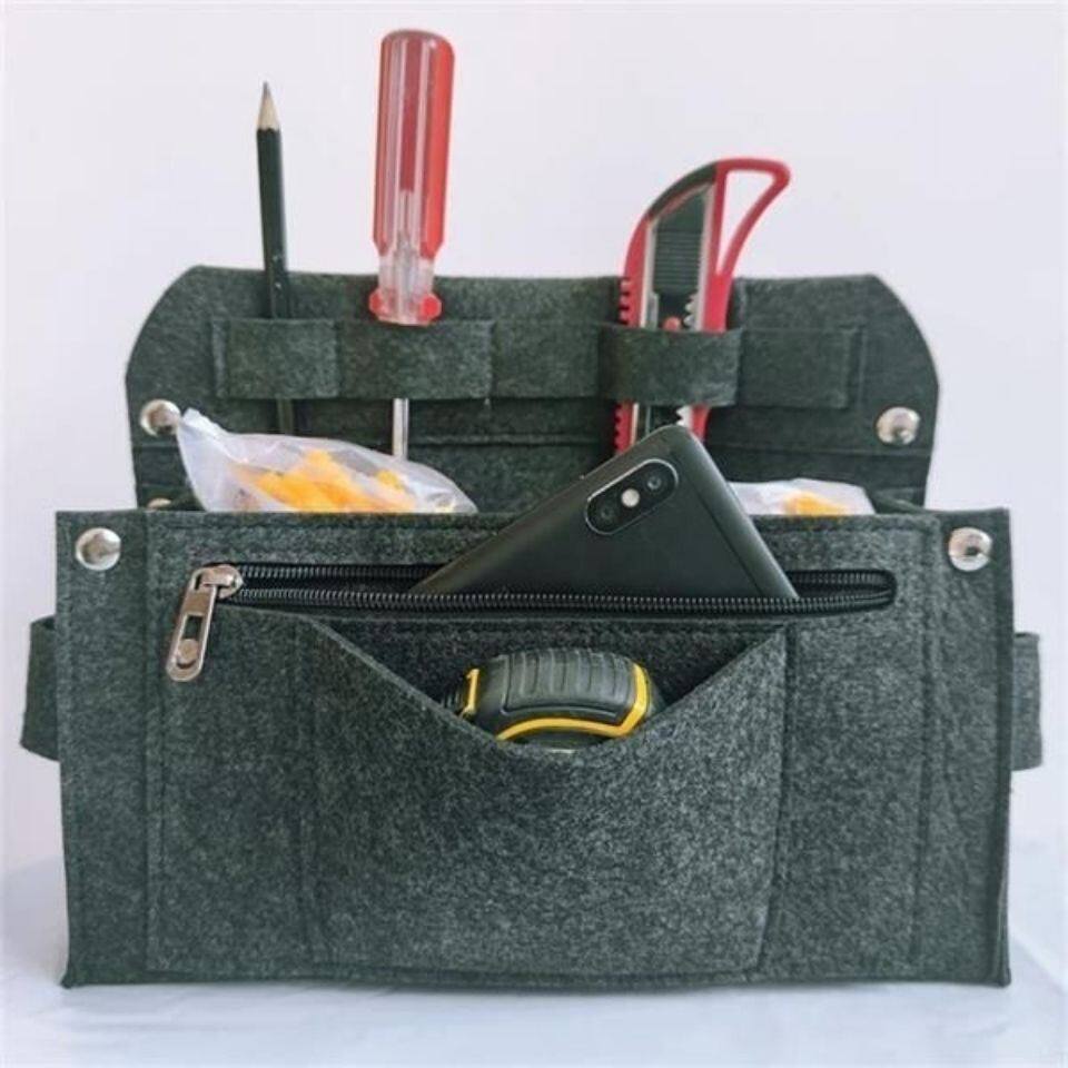 现货速发木工钉子腰兜钉子兜专用包工具包腰带式装钉包耐磨工地建