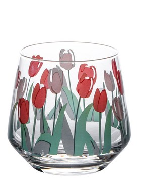 Tulip Art Tumbler Stemless Wine Glass  Juice  Drink Glass s