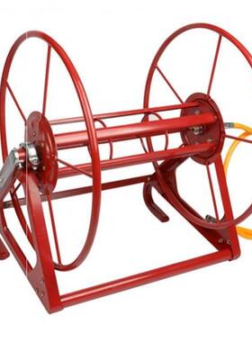 绕管机手摇园林轮子软水管浇花水管洗G车收线器机架W加大型卷线卷