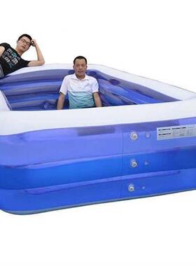气床适充小型永池方便玩耍泡舒澡池浴清爽儿童游泳池缸气23623家
