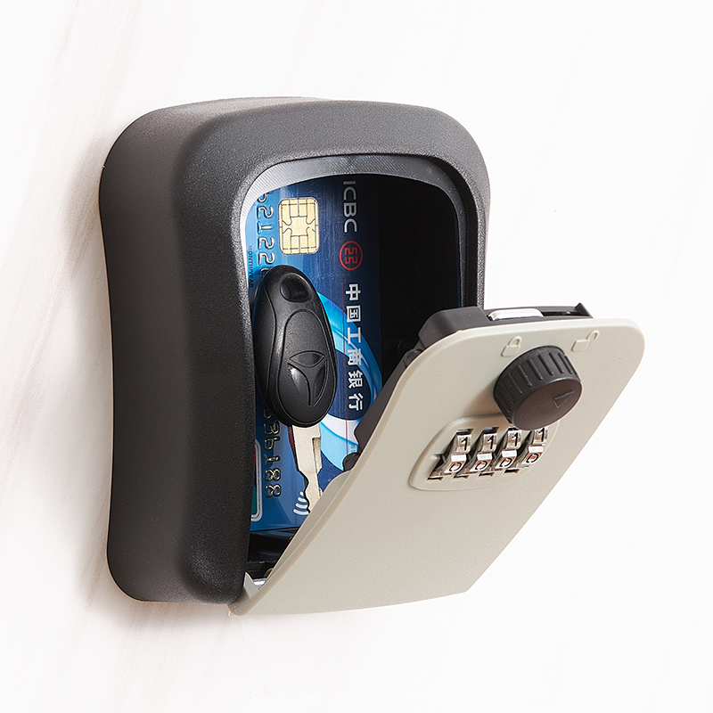 装修钥匙密码盒密码锁工地公司民宿防盗门猫眼锁小密码盒子装钥匙