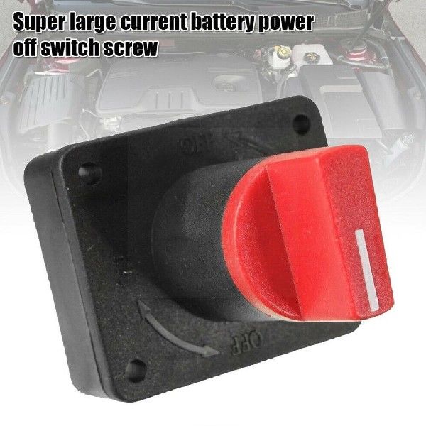 推荐1Pc Battery Disconnect Kill Selector Switch 300A 60VDC