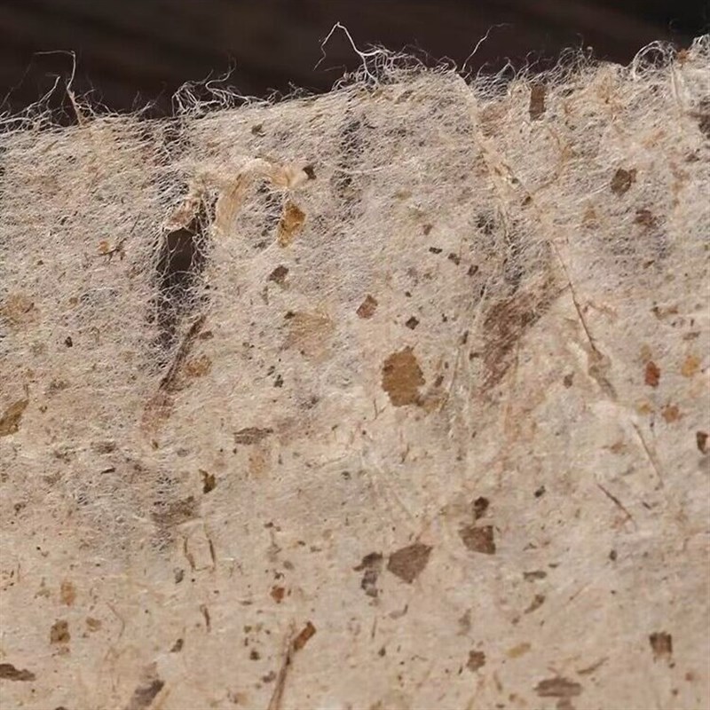 卷艾条桑皮纸土纸仿m复古手工毛边纸西和麻纸写意国画书法作品宣