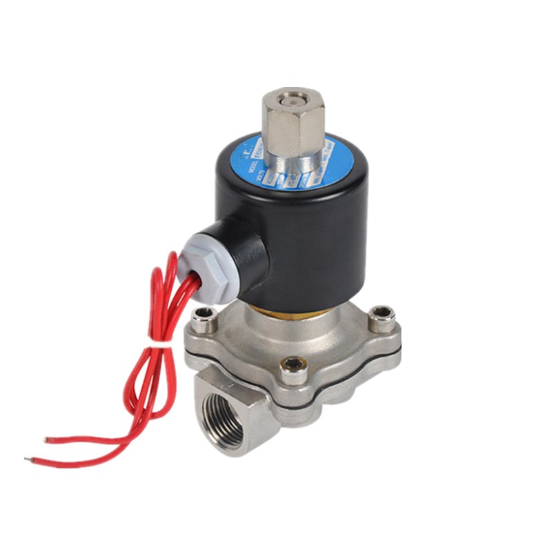 304不锈钢电磁阀2W025-08/040-10/160-15/200-20/250-25B常闭水气