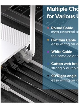 GREEN Ethernet Cable 1000Mbps  6 Network Lan Cord TP Giga