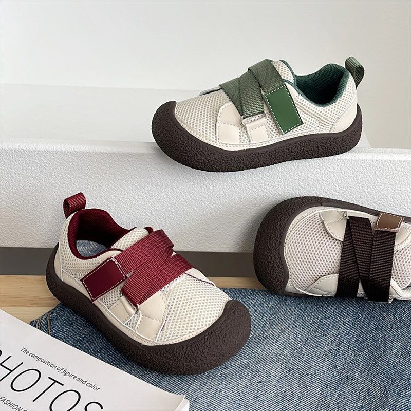 2024秋新款双网面板鞋男童休闲女宝宝粘扣透气小白幼儿园运动鞋,童鞋/婴儿鞋/亲子鞋,板鞋,淘宝优惠券,粉丝福利购,淘宝优惠卷