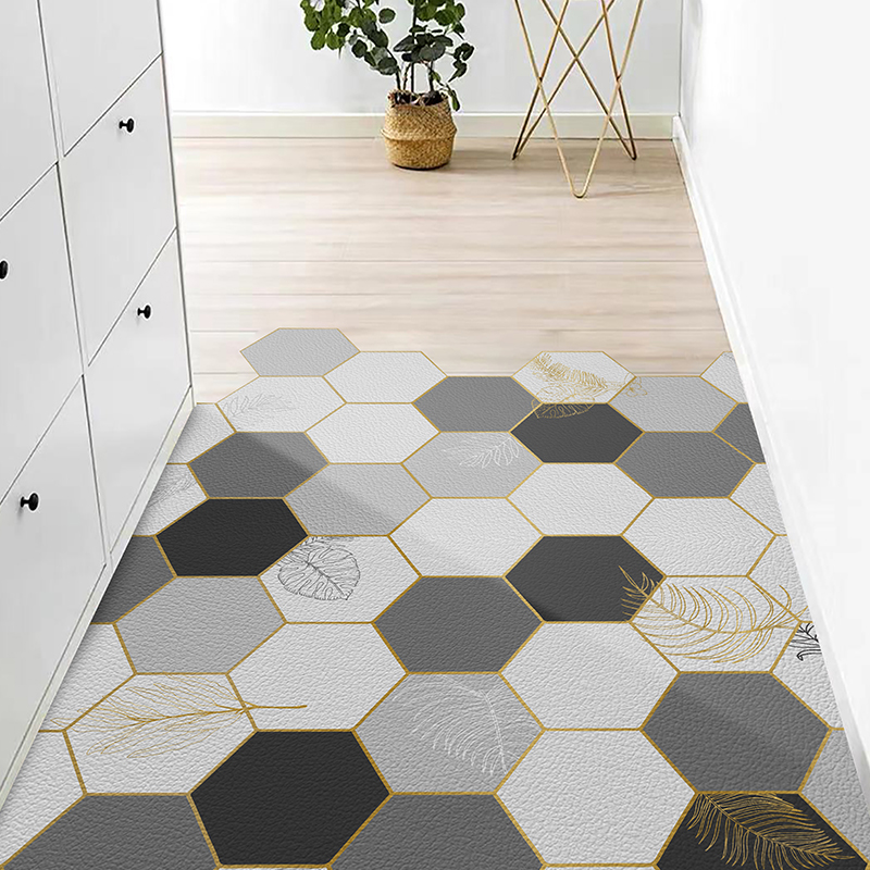 入户门地垫家用大门口防q滑脚垫门垫进门皮革可擦免洗玄关地毯pvc