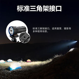 厂家雷明兔(LUMINTOP)GT3手电筒强光一万八千流明P70防水户外野