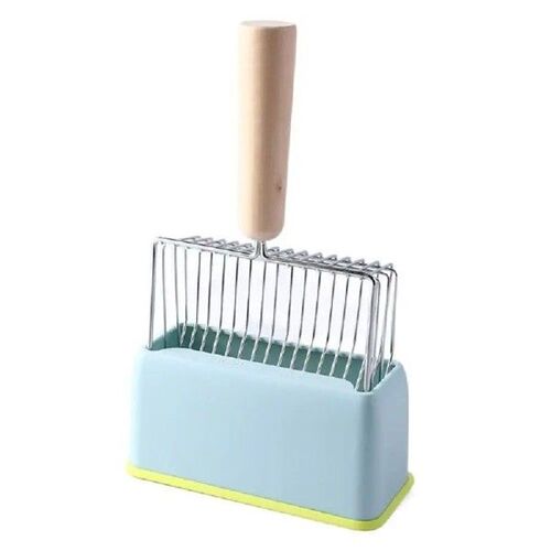 小众高货Electroplating Metal Cat Litter Scoop Non-Stick Larg