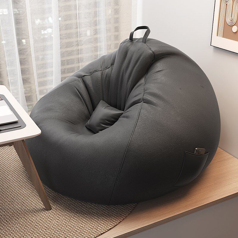 榻榻米豆沙袋科技布懒人沙发可躺可睡日式小户型单人飘窗靠背椅垫