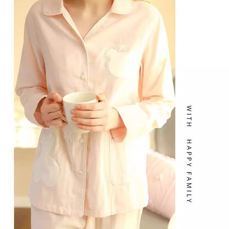 【吸汗透气】春秋款睡衣女士薄款长袖全棉甜美气质家居服套装,运动/瑜伽/健身/球迷用品,瑜伽套装,淘宝优惠券,粉丝福利购,淘宝优惠卷