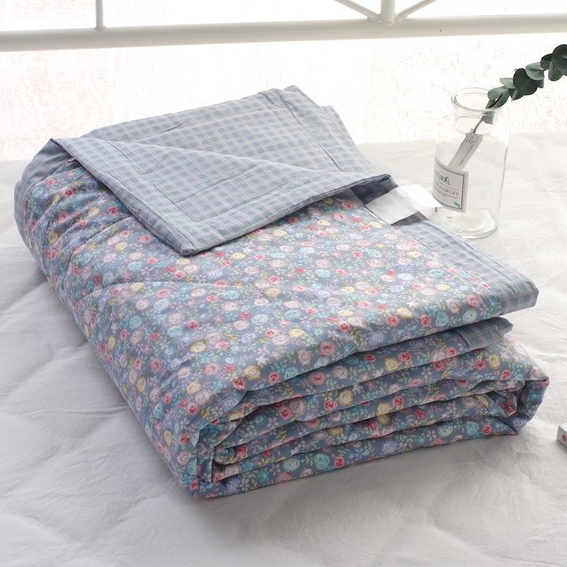 里外全棉夏凉被春秋被夏季薄被子可水洗棉花被单双人空调被芯,床上用品,棉花被,淘宝优惠券,粉丝福利购,淘宝优惠卷