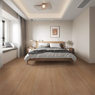 速发仿实木600x1200木纹瓷砖客厅卧室地板砖原木风地砖大板日式 奶