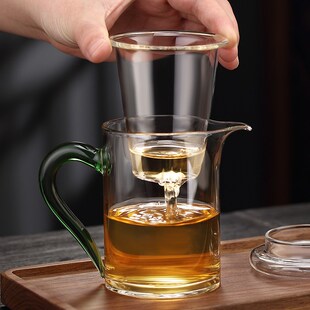 玻璃泡茶壶加厚耐高温小号茶水分离过滤冲茶器功夫茶具家用花茶壶