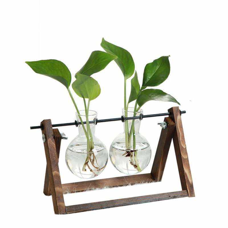 工厂销。个性花盆迷n你插花器水培绿萝时尚装饰瓶水培小花瓶玻璃