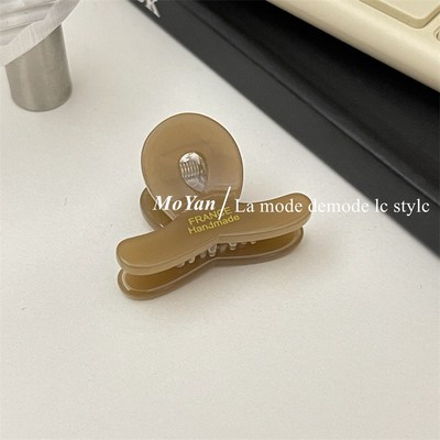 迷你小抓夹日韩前额碎发刘海夹子侧边发夹醋酸小号交叉夹小发卡女